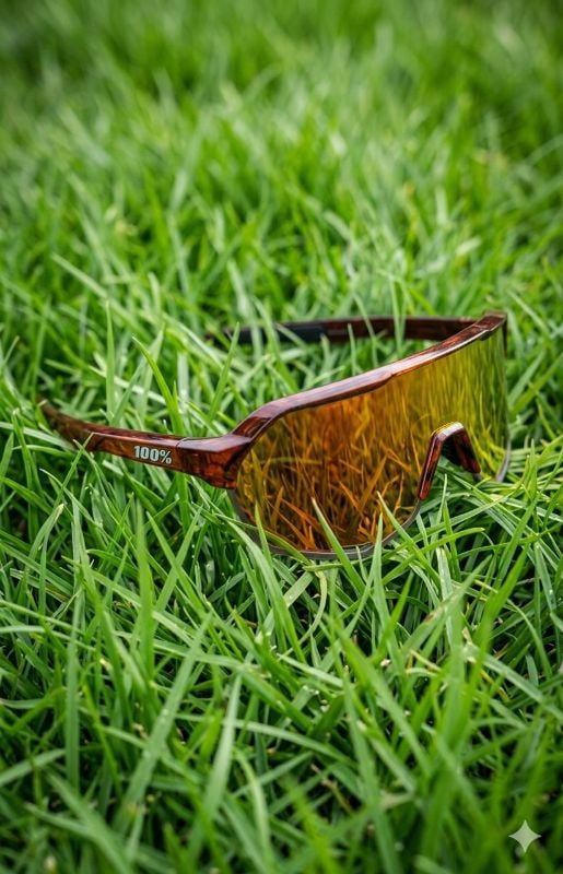 Lentes 100% montura purpura letras blancas y cristal polarizado