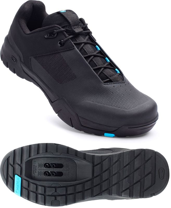 ZAPATO CRANKBROTHERS MALLET E LACE NEGRO/AZUL