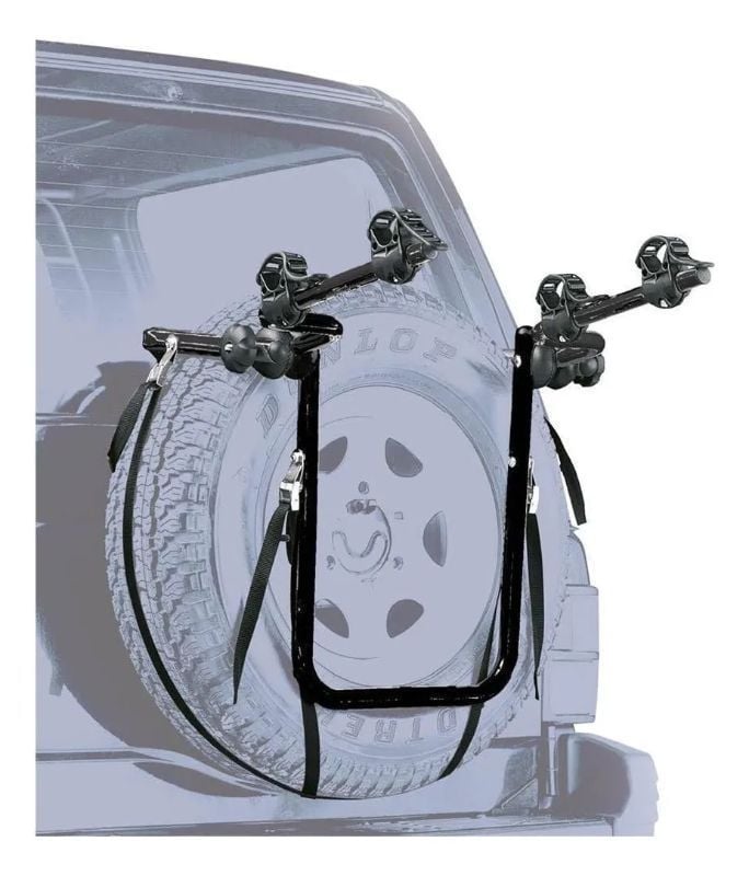 Porta bicicleta de caucho de repuesto marca Peruzzo