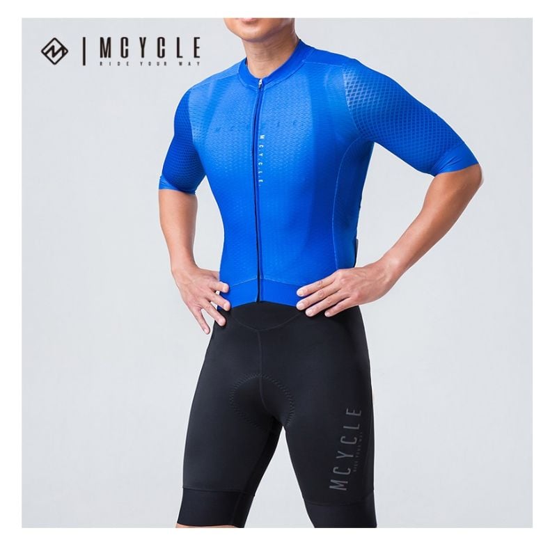 MAILLOT JERSEY MY149 PRO MAN MCYCLE BLUE MANGA CORTA