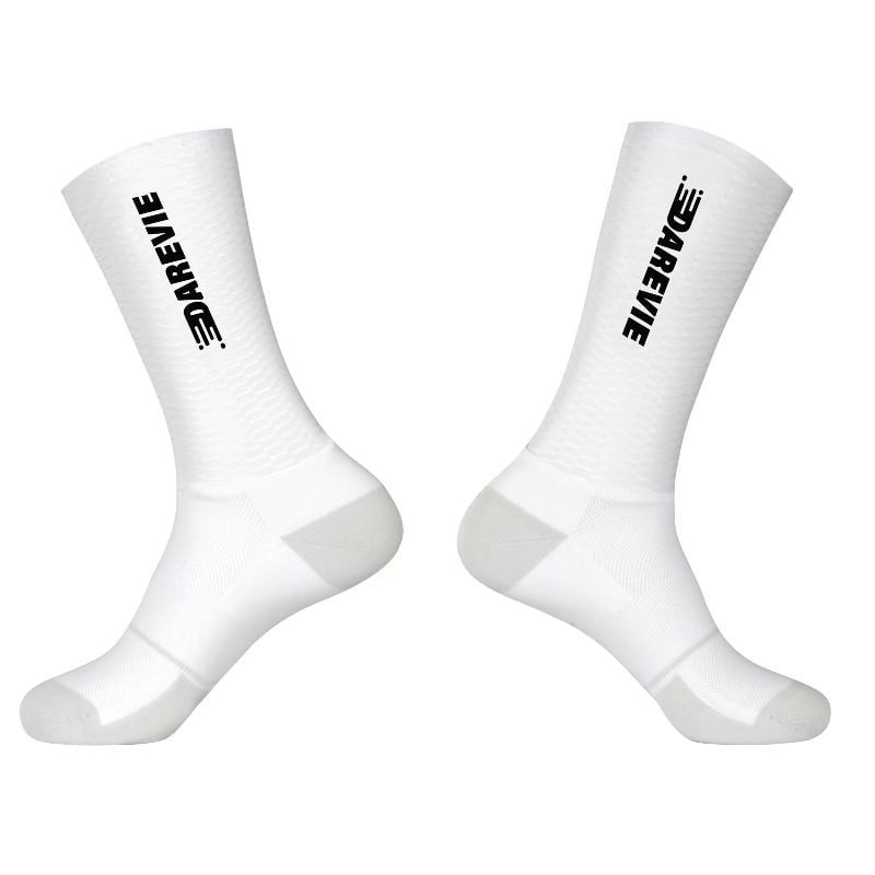 DVA066 CYCLING SOCKS-MESH FABRIC-WHITE MEDIAS DAREVIE