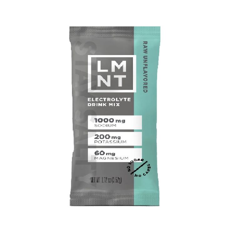 LMNT ELECTROLYTES RAW UNFLAVORED