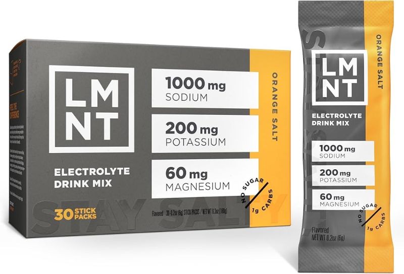 LMNT ELECTROLYTES ORANGE SALT