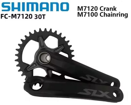 Juego de plato y biela SHIMANO SLX 170mm MTB PLATO DE 32 dientes