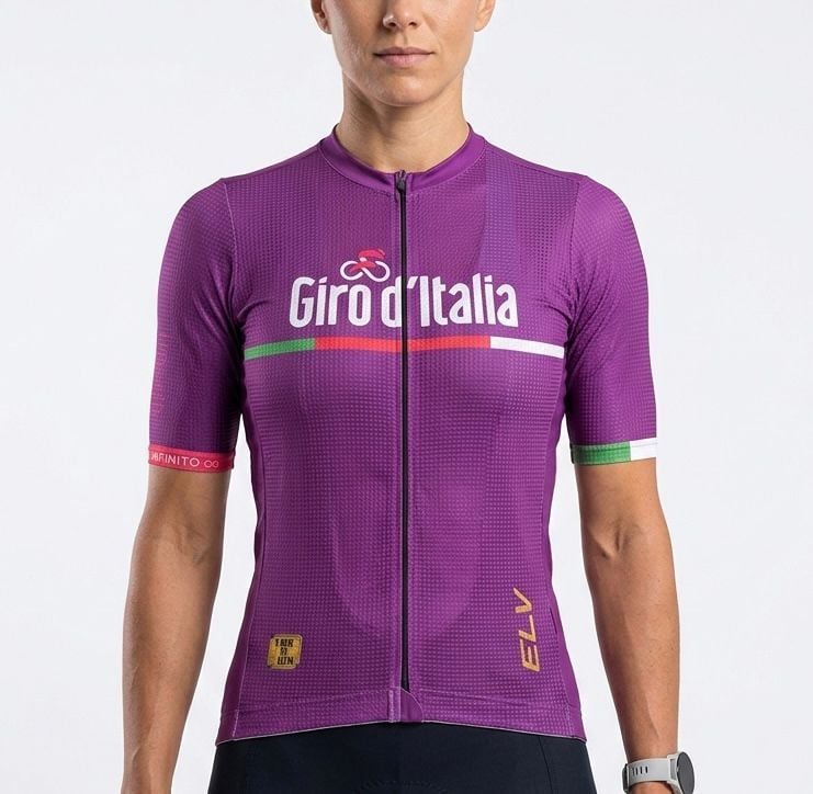 MAILLOT ELEVEN PRO SLIM MORADO MANGA CORTA