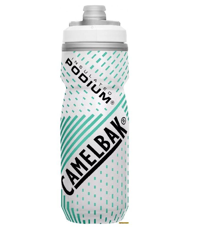 TERMO 21 oz PODIUM CHILL Dash Stripes White Seafoam CAMELBAK