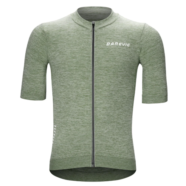 MAILLOT DVJ199 COMPRESS JERSEY GREEN MANGA CORTA DAREVIE