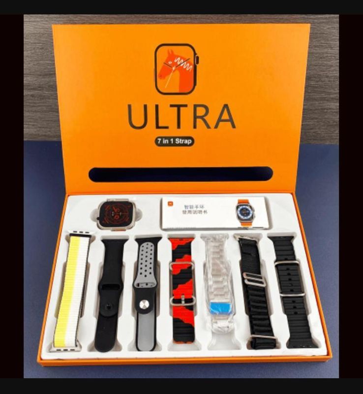 Smart Watch Model - 7 in 1 Health Tracker with Long-Lasting Battery