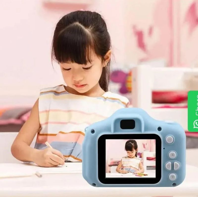 Multicolor Mini Vintage Digital Camera For Kids - 1 Pc