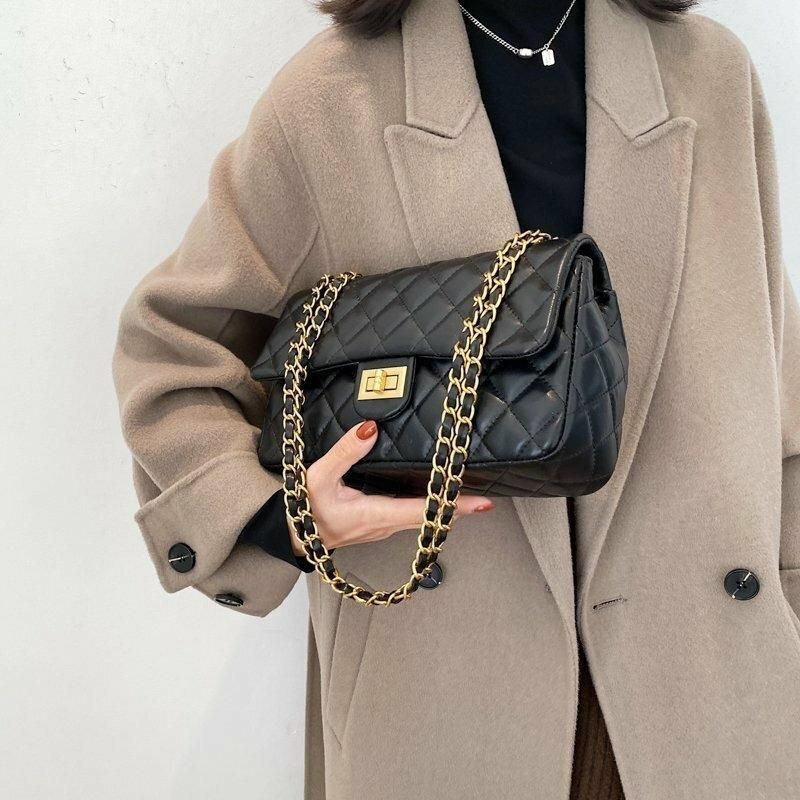 Girl's PU Leather Embroidered Shoulder Bag