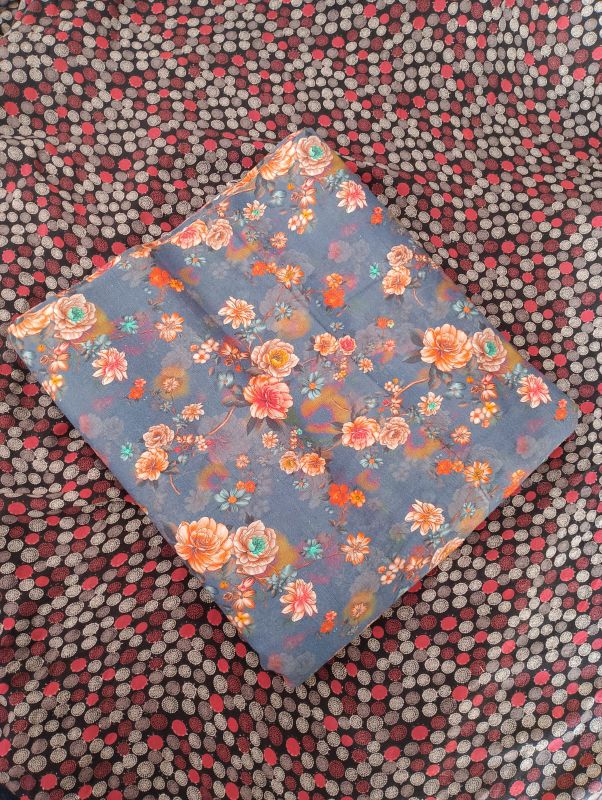Khaddar Soft Fabrics / Semant Grey / Yellow