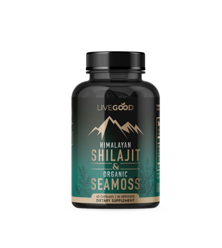 Shilajit Himalayan et Organic Seamoss