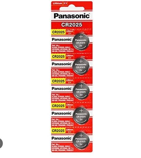 Coin Battery CR2025 Panasonic_22000491