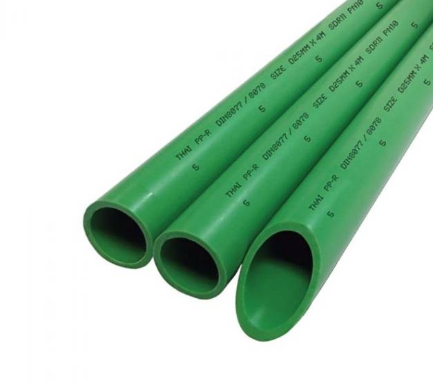ท่อประปา THAI PP-R SDR11 PN10 D20 ขนาด 1/2 นิ้ว 4 ม. สีเขียว_22000442