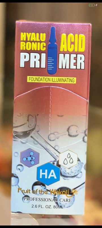 Fruit of the Wokali Hyaluronic Acid Primer – Foundation Illuminating