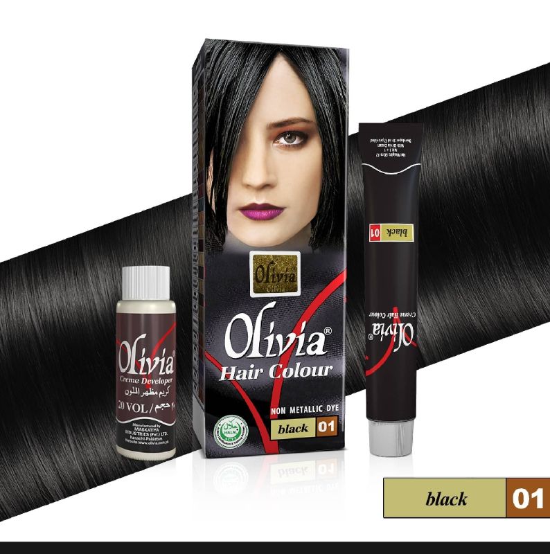 Olivia Hair Colour Black 01