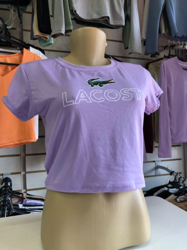 Blusas y crops de Lacoste