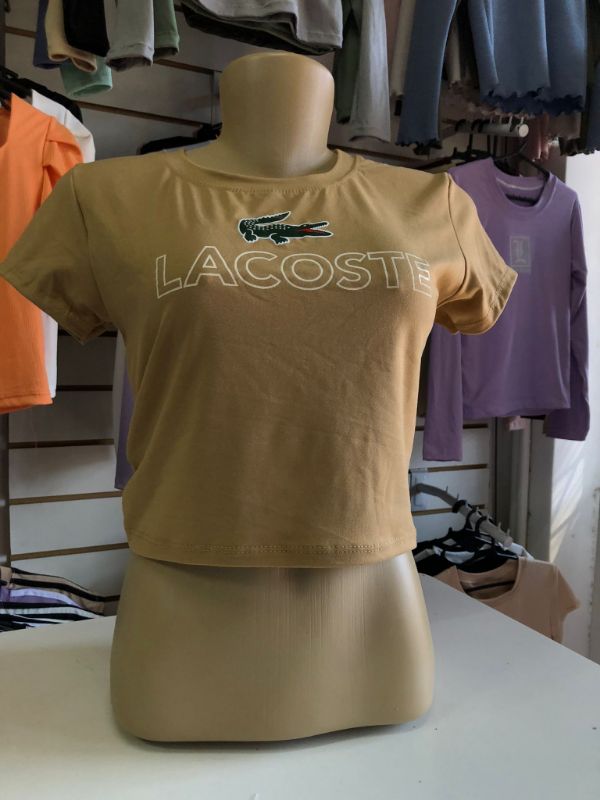 Blusas y crops de Lacoste