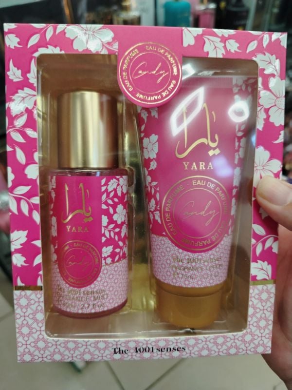 KIt de Perfumes y Cremas de Asad Y Yara