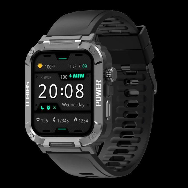 Montre connectée S06 Smartwatch – Design robuste | Appels Bluetooth | +100 Modes Sport | Suivi Santé | Étanche IP68 | Batterie longue durée