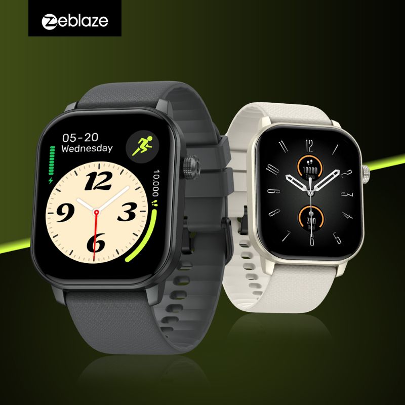 Montre connectée Zeblaze GTS 3 GPS – Écran 2.01″ | GPS intégré | Appels Bluetooth | Suivi Santé | Autonomie jusqu’à 14 jours