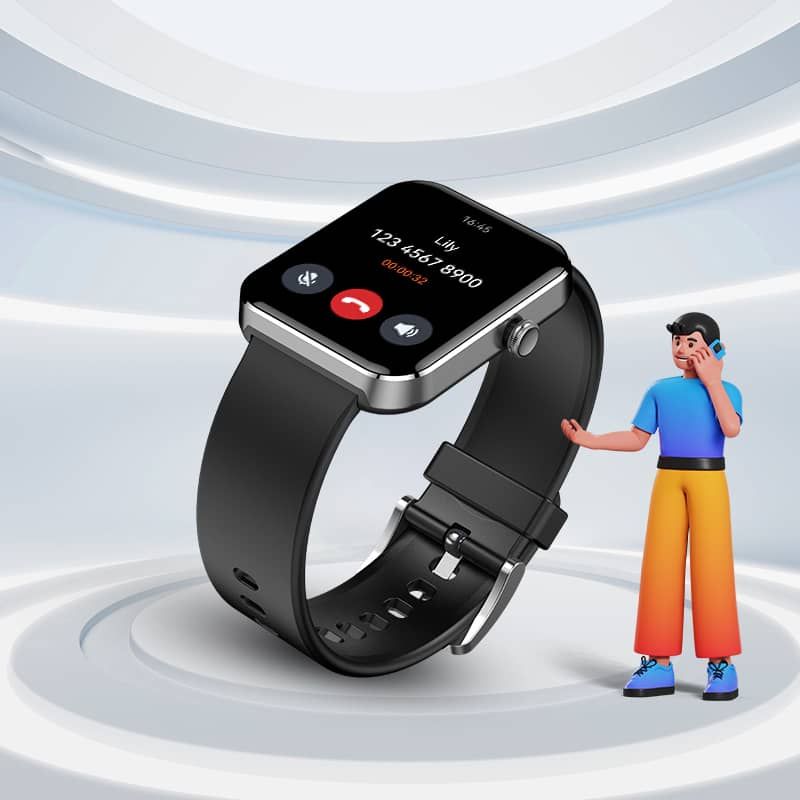 Montre connectée Apex Fit G06 – Appels Bluetooth | Écran 1,83″ | Étanche IP68 | Suivi Santé | Multi-Sport | Batterie longue durée