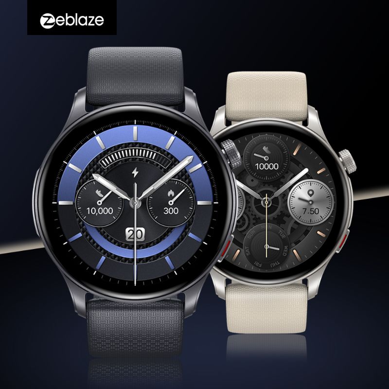 Montre connectée Zeblaze Btalk 3 GPS – Écran AMOLED 1,43″ | Appels Bluetooth Hi-Fi | GPS intégré | Suivi santé 24h | Autonomie jusqu’à 14 jours