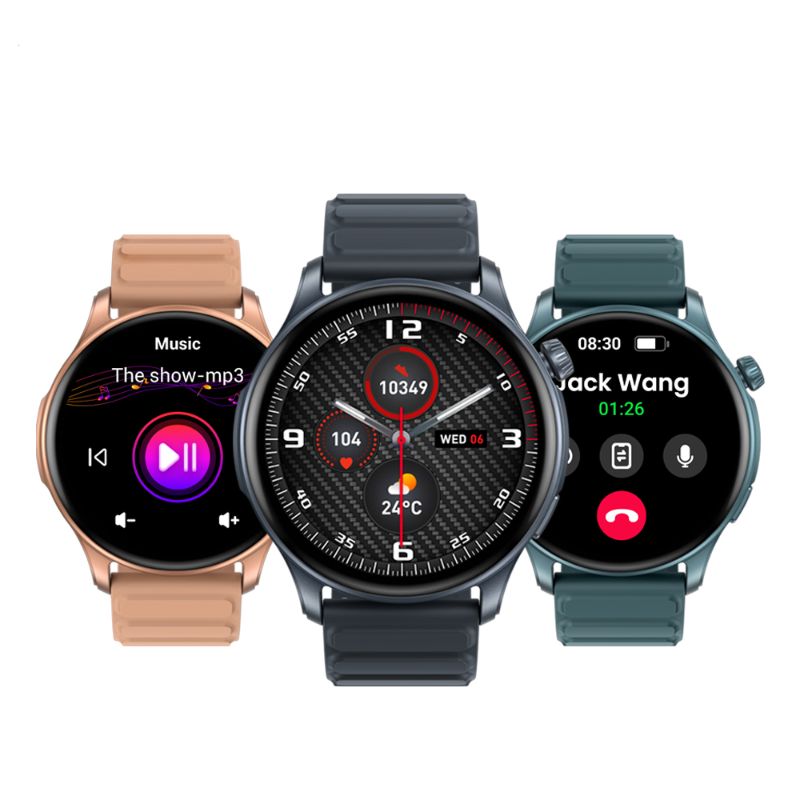 Montre connectée Zeblaze Btalk 3 Pro – Écran AMOLED 1,43″ | Appels Bluetooth Hi-Fi | Suivi Santé 24h | +100 Modes Sport | Autonomie jusqu’à 14 jours