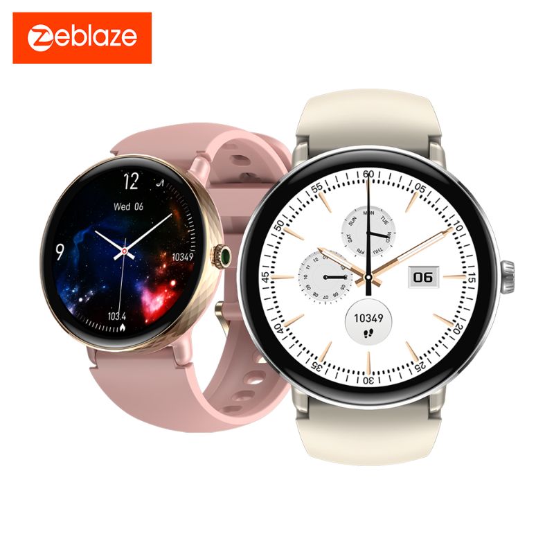 Montre connectée Zeblaze Lily 2 – Écran AMOLED 1,2″ | Appels Bluetooth | +120 modes sportifs | Suivi santé complet | Style féminin chic