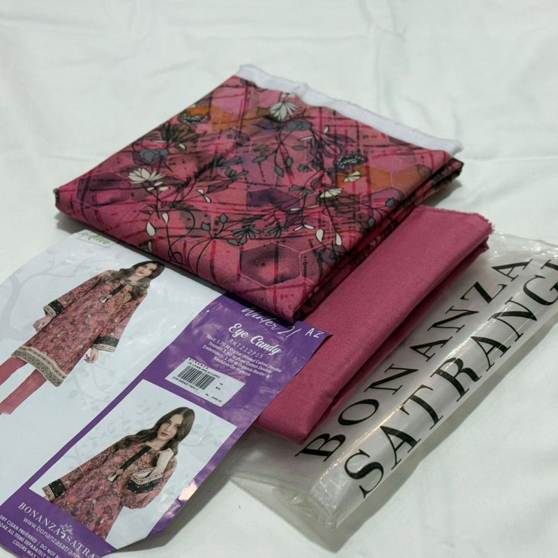 Unstitched Khaddar Printed 2pc