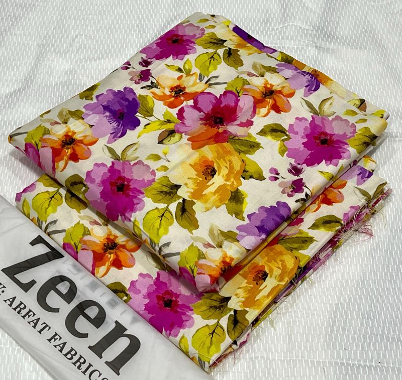 Linen Digital printed 2pc