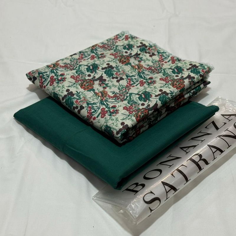 Unstitched Khaddar Printed 2pc