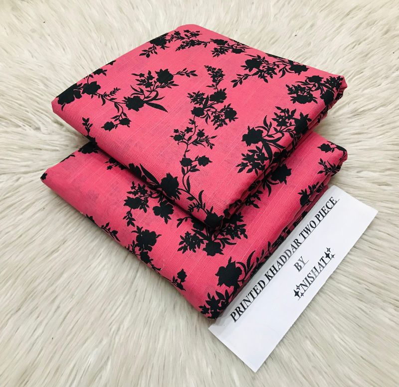 2pc Khaddar Digital printed