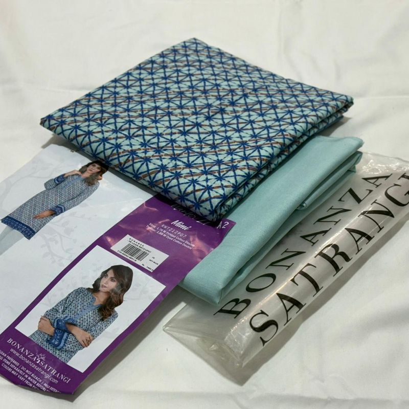 Unstitched Khaddar Printed 2pc