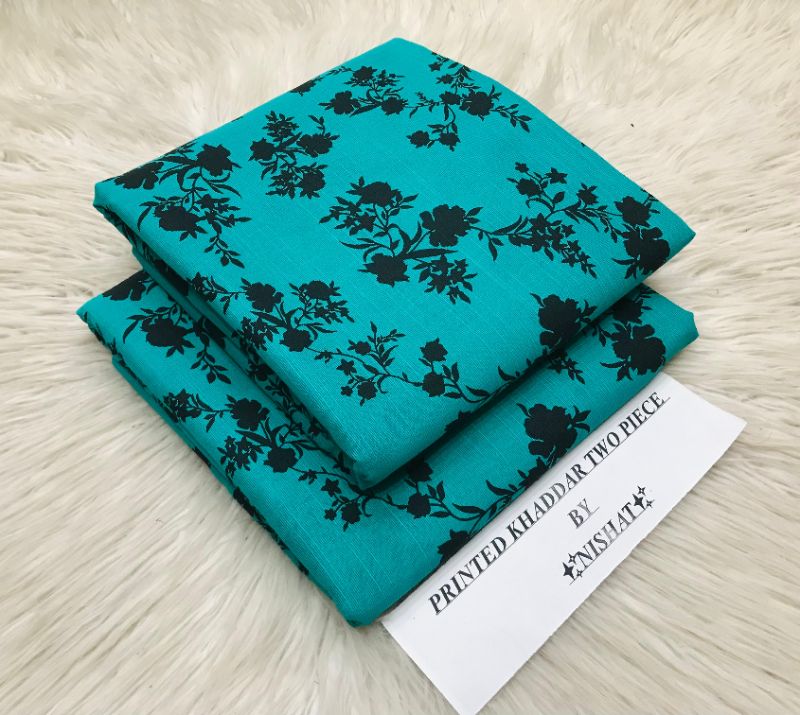 2pc Khaddar Digital printed