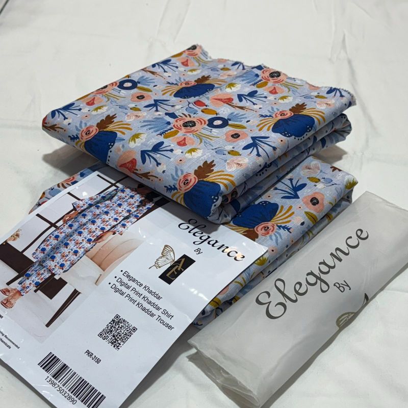 Khaddar Digital printed suit