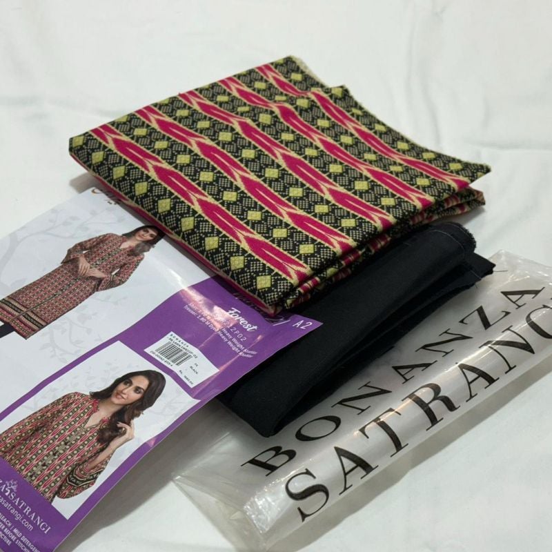Unstitched Khaddar Printed 2pc