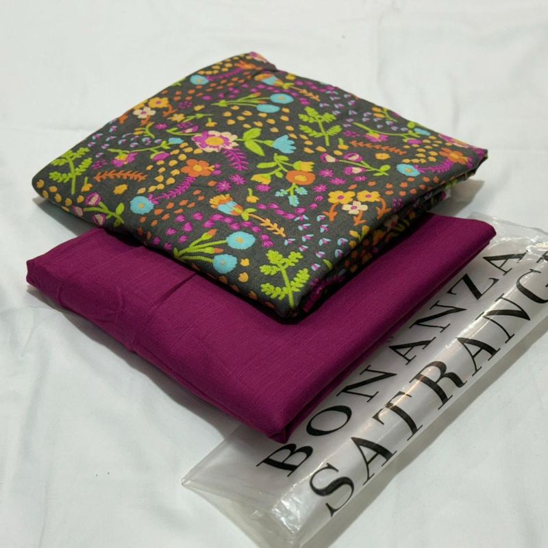 Unstitched Khaddar Printed 2pc