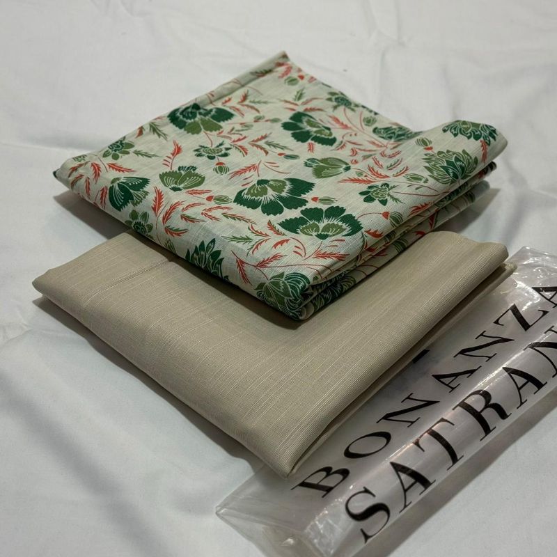 Unstitched Khaddar Printed 2pc