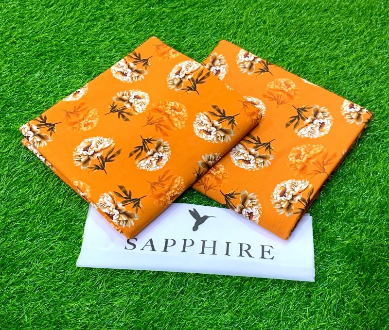 Unstitched Linen Printed 2pc