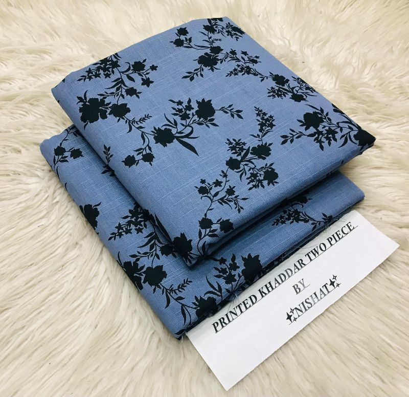 2pc Khaddar Digital printed