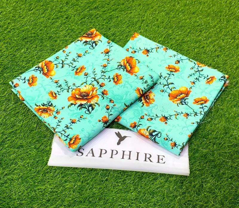 Unstitched Linen Printed 2pc