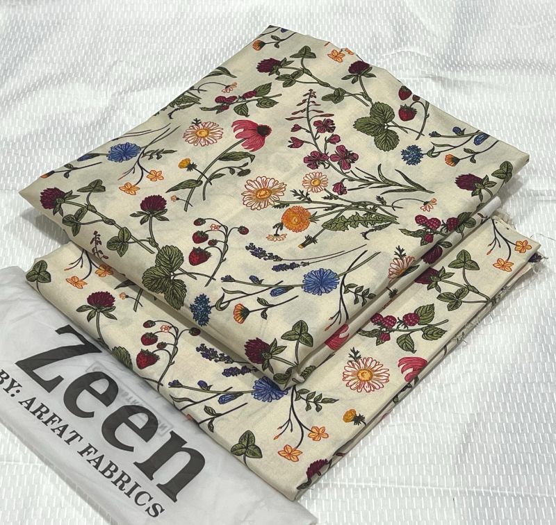 Linen Digital printed 2pc