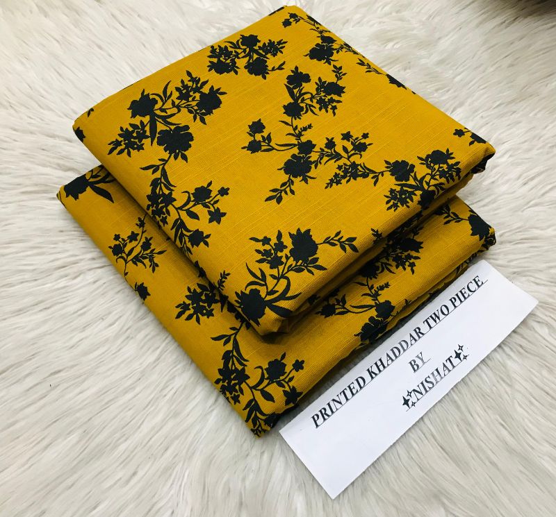 2pc Khaddar Digital printed