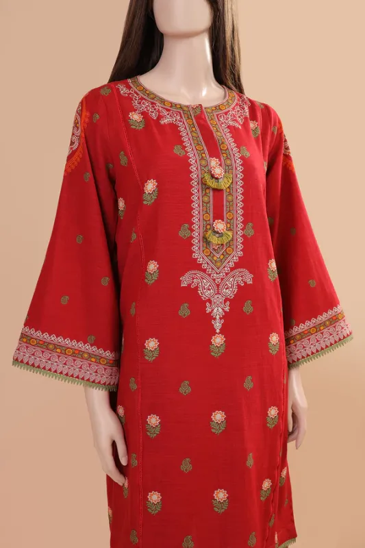 Unstitched Khaddar Viscose Shirt