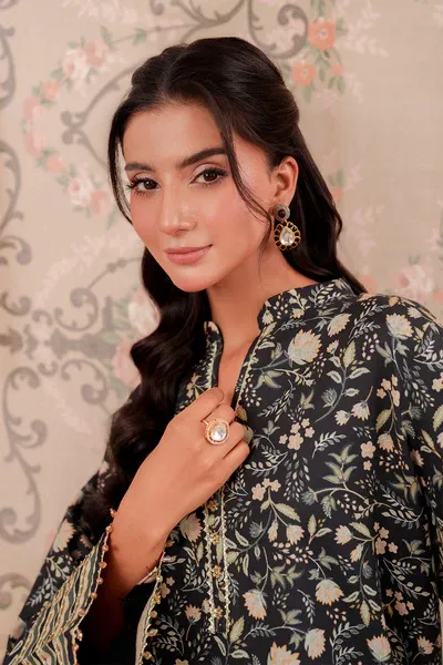 Printed - 3 Pc Lawn Suit (Lawn Dupatta)