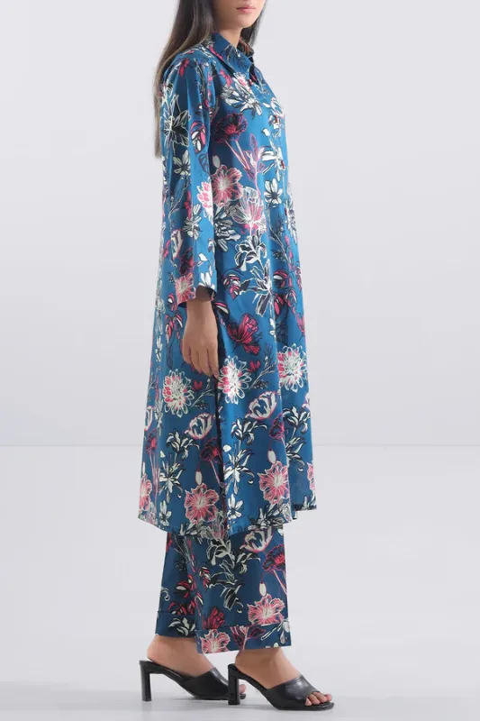 Unstitched Printed Lawn 2 Piece (Shirt/Trouser)