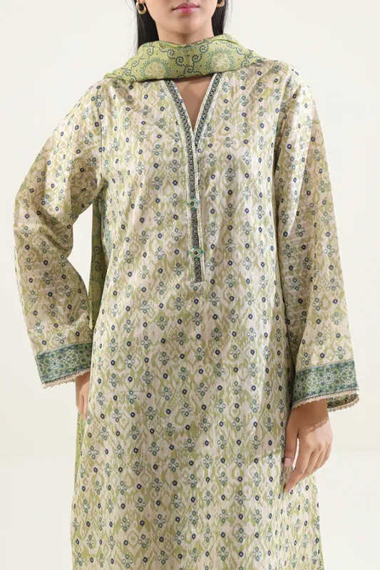 Printed Lawn Stitched Shirt