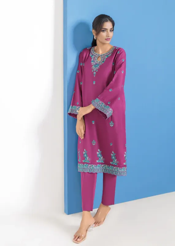 Purple-Cambric-2 Piece