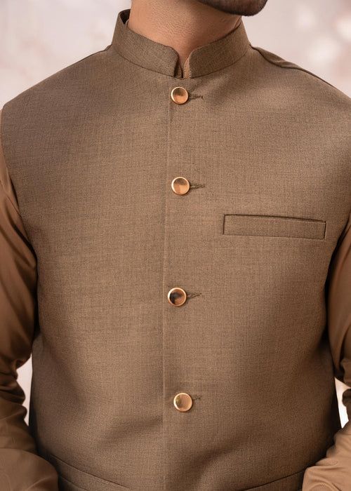 Dull Gold - Waistcoat -Eminence